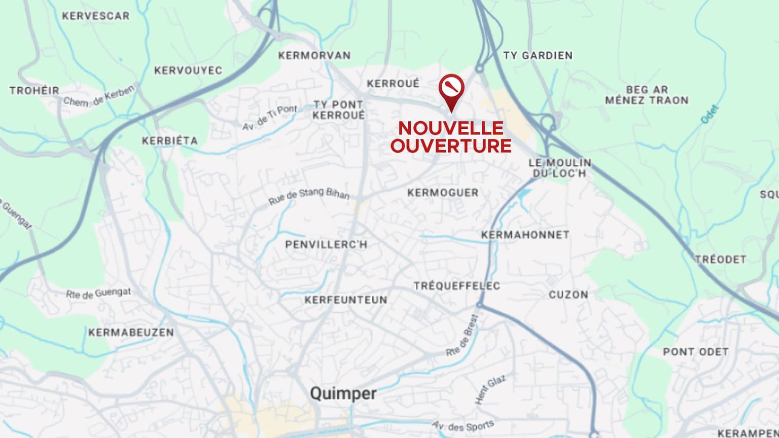Nous vous attendons à Quimper 